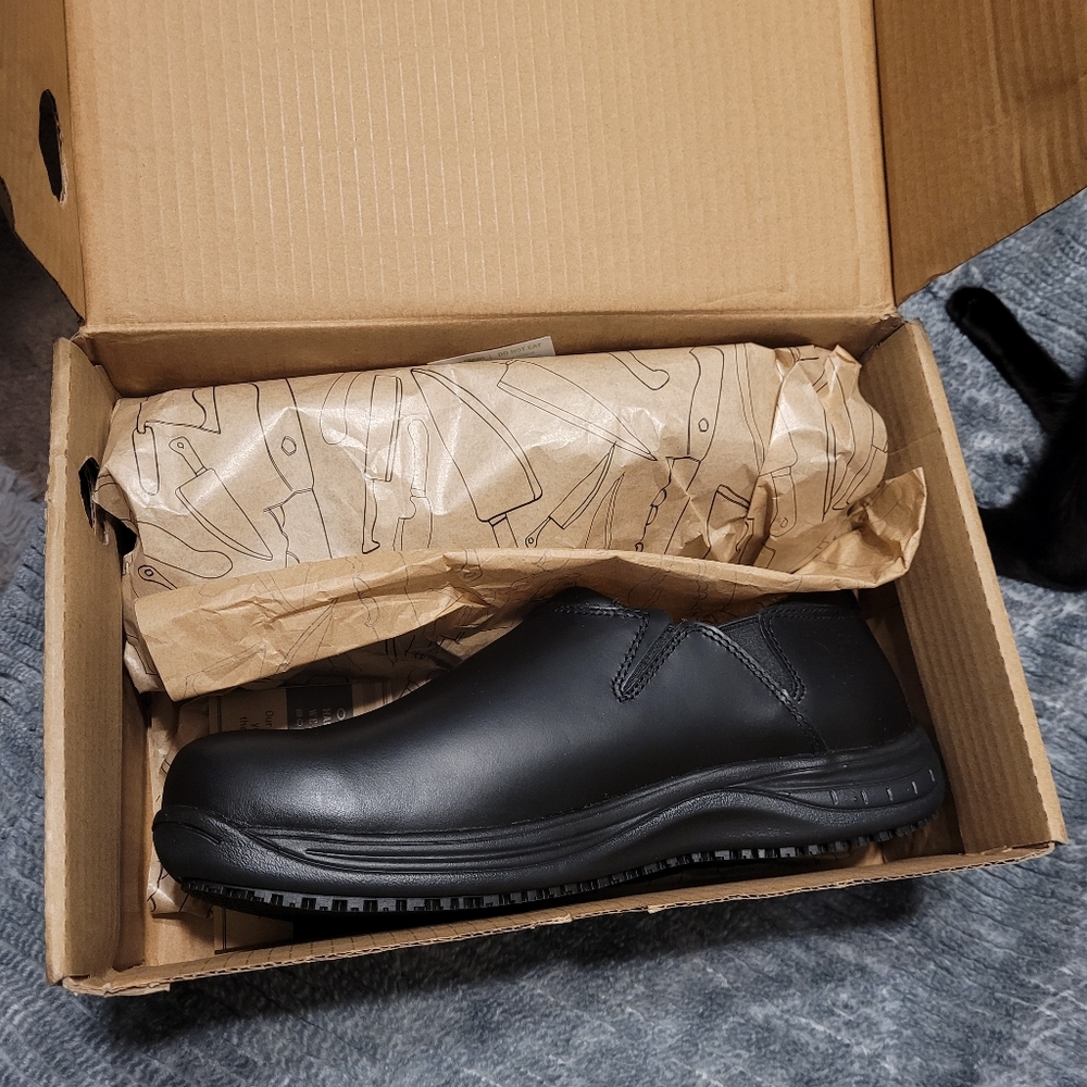 Shoes for crews non slip, brand new in box.